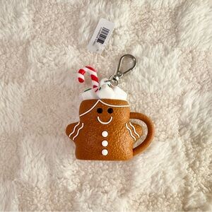 Bath & Body Works Gingerbread Mug PocketBac Hand Sanitizer Holder